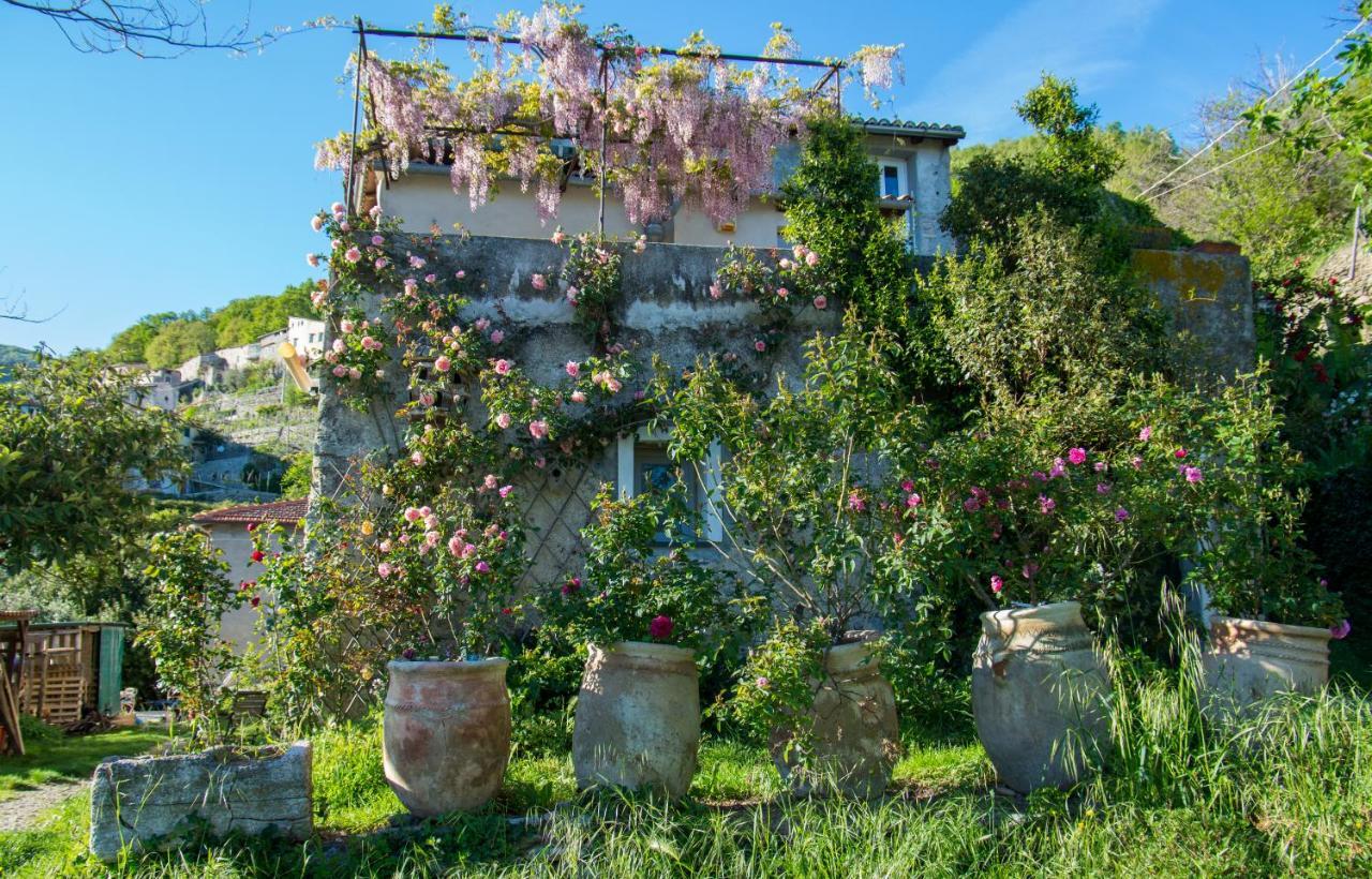 Antica Casa Del Canto Iara - Private Parking Calice Ligure Exteriér fotografie